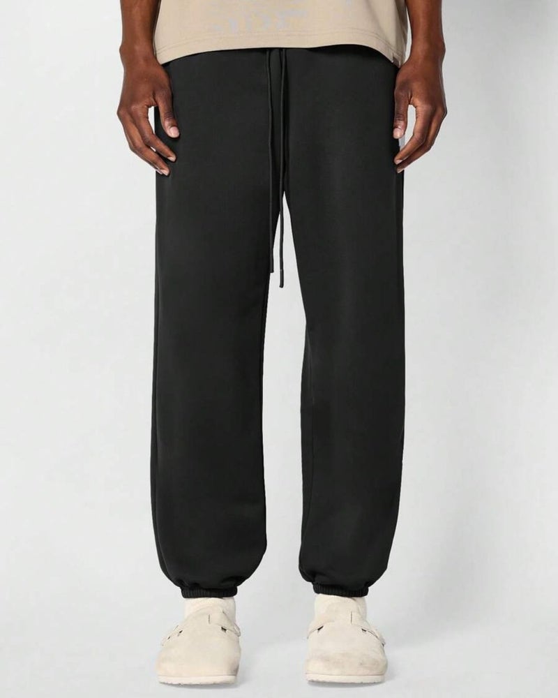 FLYNOFF Black Slid Loose Fit Jogger - Image 2